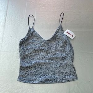 blue leopard tank